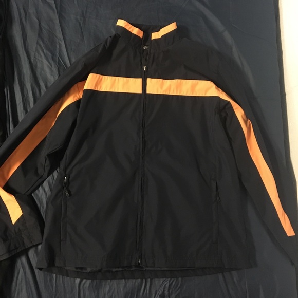Navy + Orange Windbreaker - Picture 1 of 4